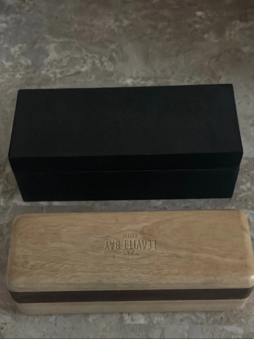 LEAVITT BAY Wooden Espresso Cup & Tamper Holder